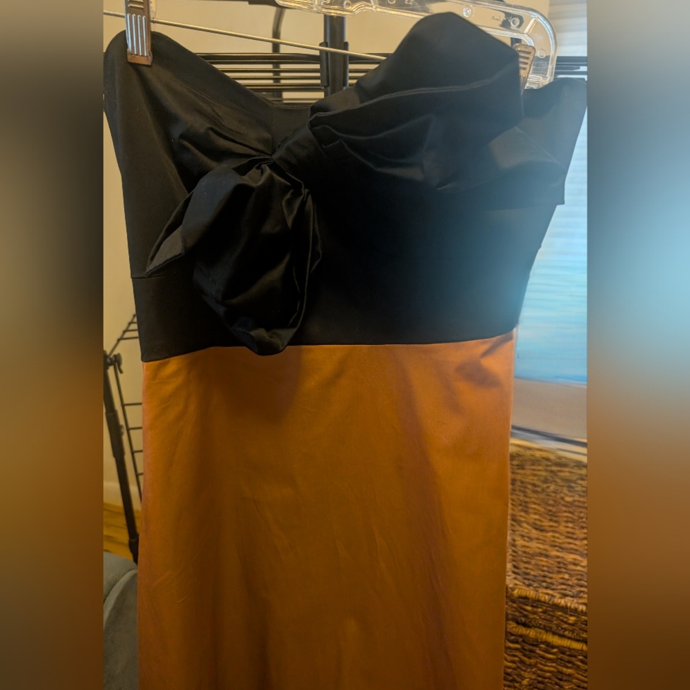 Anthropologie Hutch Bow Strapless Dress Window Visual Display 8 Great Condition - Picture 3 of 6